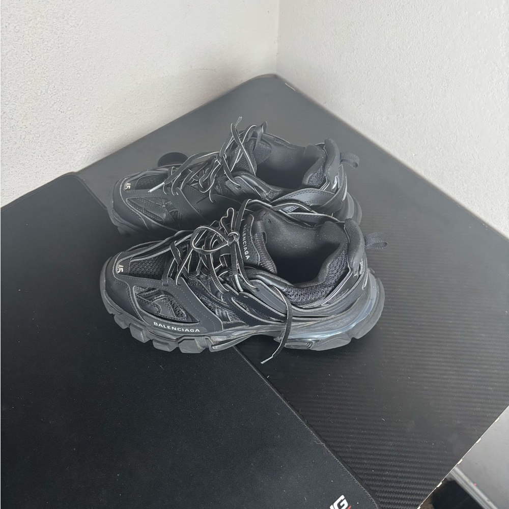 Balenciaga Black and Silver Label